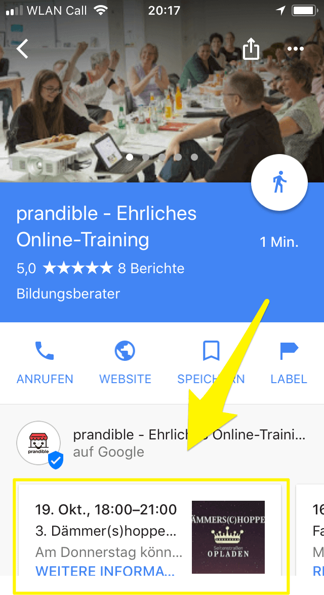 Google My Business Beitr Ge Erstellen F R Mein Unternehmen